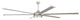 102" Prost, Painted Nickel With Painted Nickel Blades