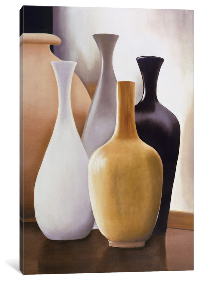 "Shapes And Reflections I" by Arlene Stevens, Canvas Print, 26"x18"