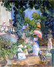 Henri Lebasque Terrace in the Garden, 20"x25" Wall Decal