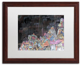 Lauren Moss 'Galdhopiggen' Art, Wood Frame, White Matte, 20"x16"