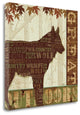 "Woodland Words III" By Pela Studio, Giclee Print on Gallery Wrap Canvas