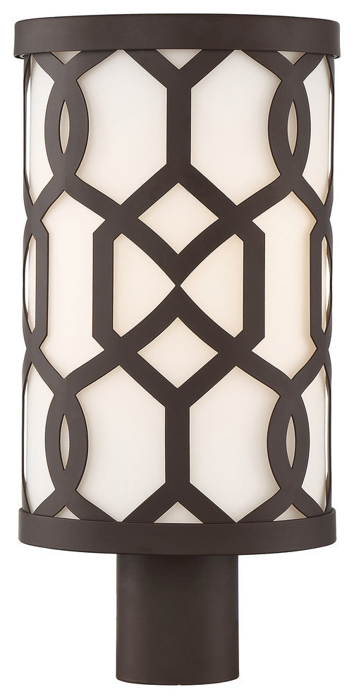 Libby Langdon for Crystorama Jennings Outdoor 1 Light Post