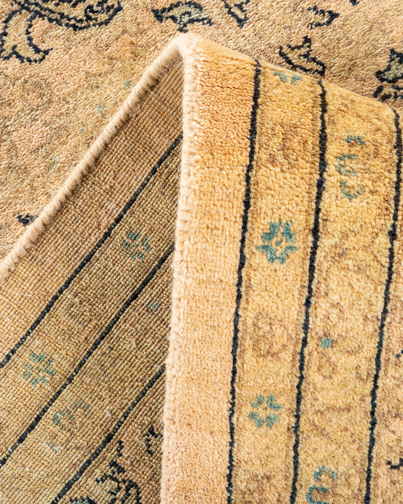 Mogul, One-of-a-Kind Hand-Knotted Area Rug Beige, 9' 1" x 11' 10"