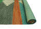 Winchester Kilim Zainnah Gray/Turquoise Rug, 3'11x5'10