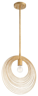 Crystorama Lighting Group DOR-B7701 Doral 14"W Wrought Iron - Forged Bronze