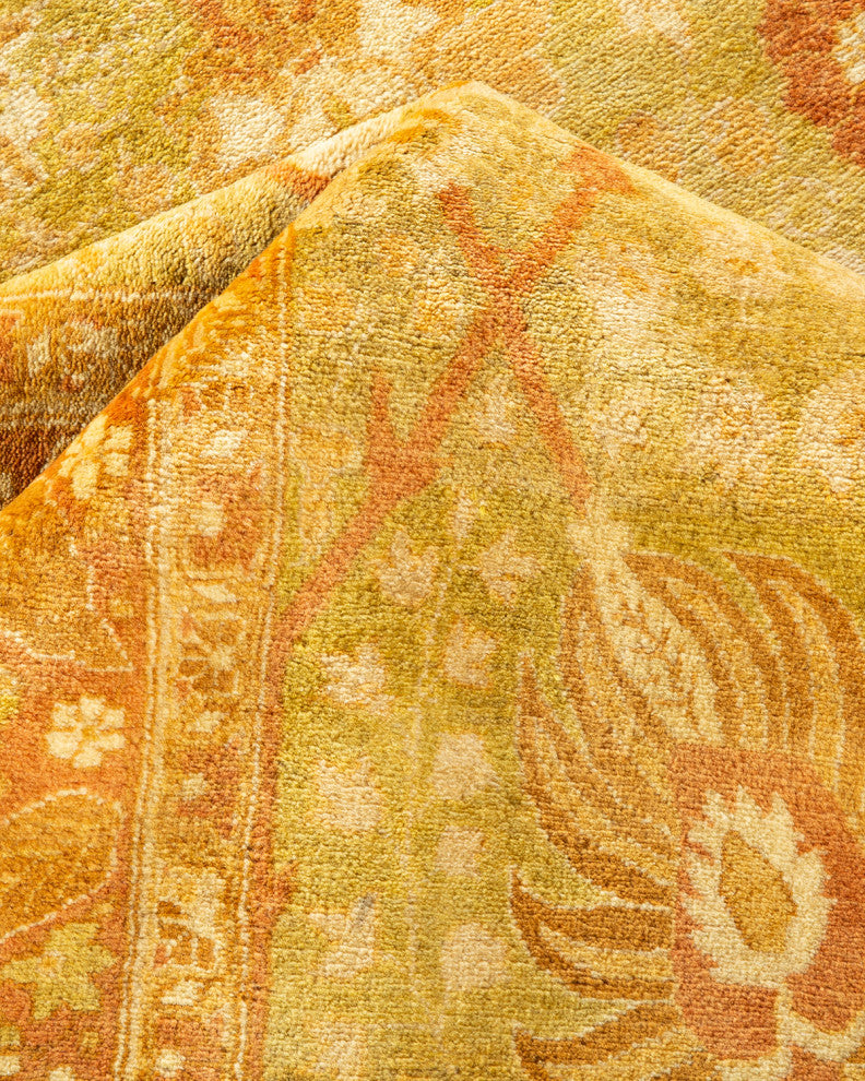 Mogul, One-of-a-Kind Hand-Knotted Area Rug Green, 8' 1" x 10' 3"