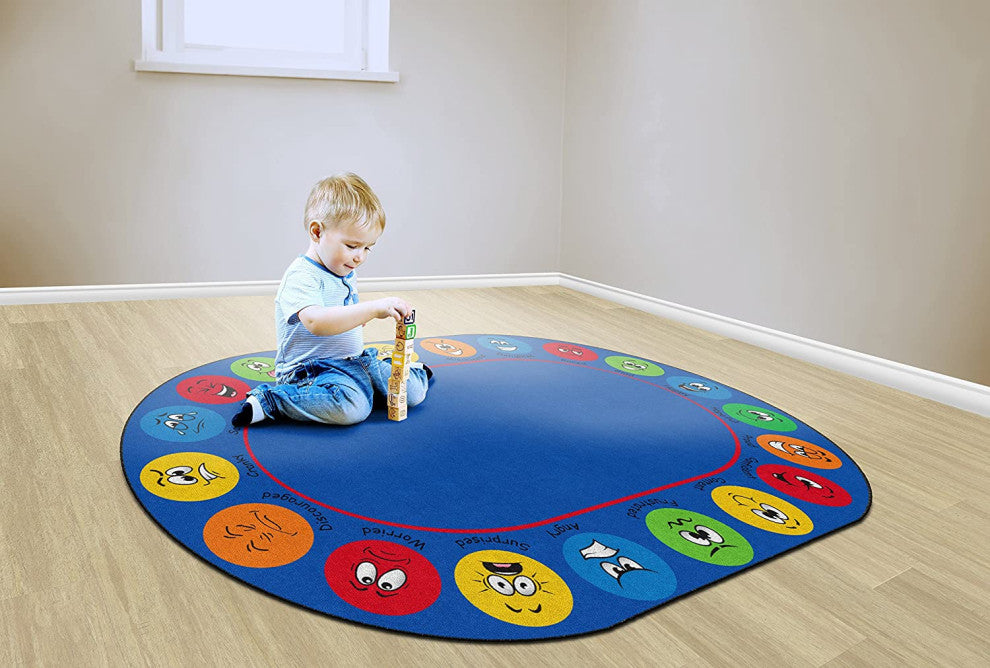 Flagship Carpets FA1025-59FS 10'6x13'2 My Many Feelings Rug