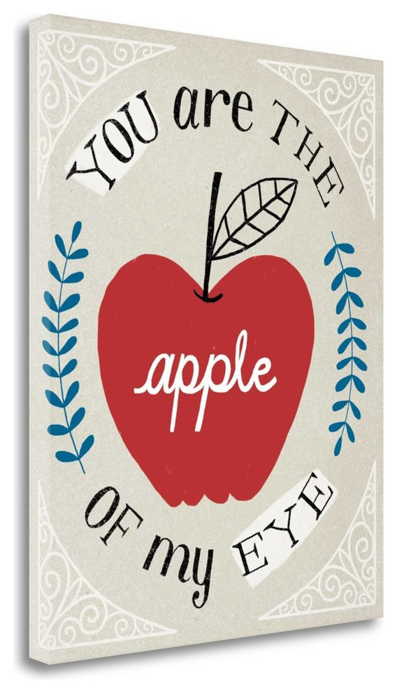"Apple Of My Eye" By Oliver Towne, Giclee Print on Gallery Wrap Canvas