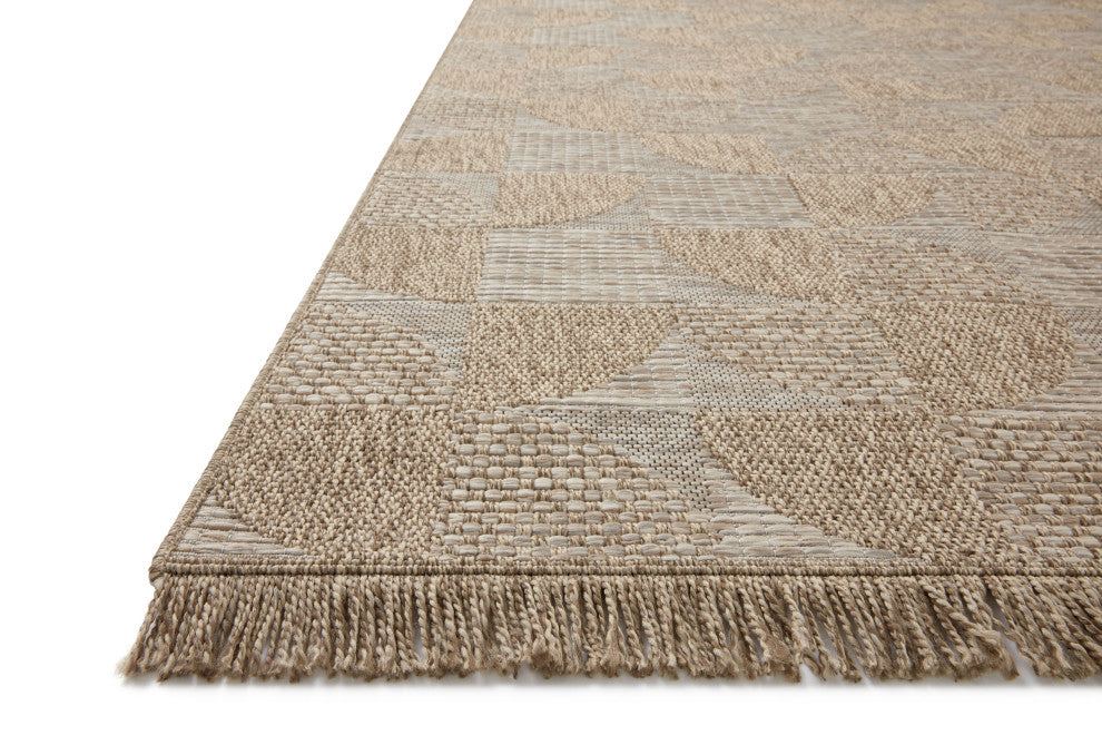 Loloi II Dawn Natural 18" x 18" Sample Rug