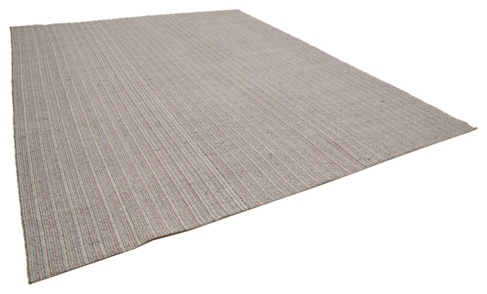 Rug N Carpet - Hand-knotted Turkish 10' 6'' x 13' 5'' Decorative Wool Kilim Rug