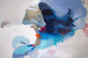 Ocean Tides - 72 x 48 by Lina Alattar