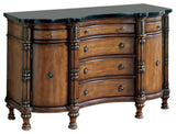 Butler Alberto Fossil Stone Credenza