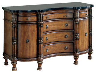 Butler Alberto Fossil Stone Credenza