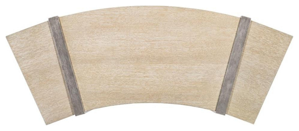 Melange Selleck Wood Writing Desk in Brown by Hooker Furniture