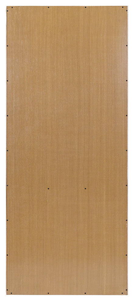 Modern Wood Bookcase With Doors, Office Shelving, Light Brown