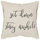 Rizzy Home 20"x20" Pillow