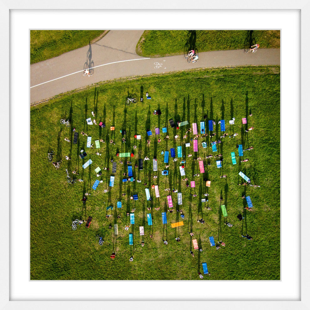 "Gathering" Framed Print by Karolis Janulis