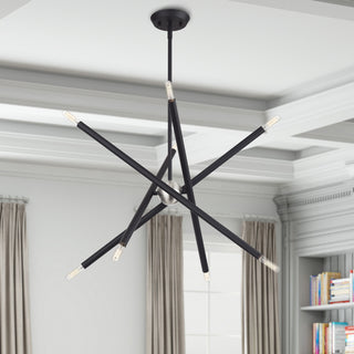 Soho 8-Light Black Chandelier