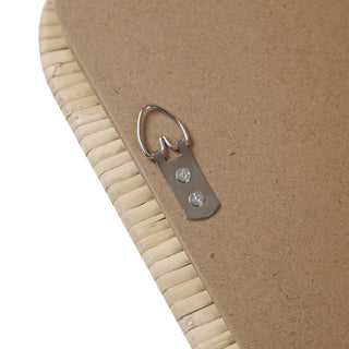 INK+IVY Nova Natural Rattan Rectangle Wall Mirror, Natural