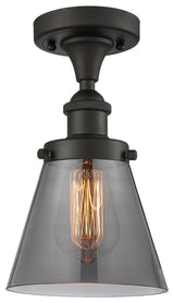 INNOVATIONS LIGHTING 916-1C-OB-G63 Small Cone 1 Light Semi-Flush Mount