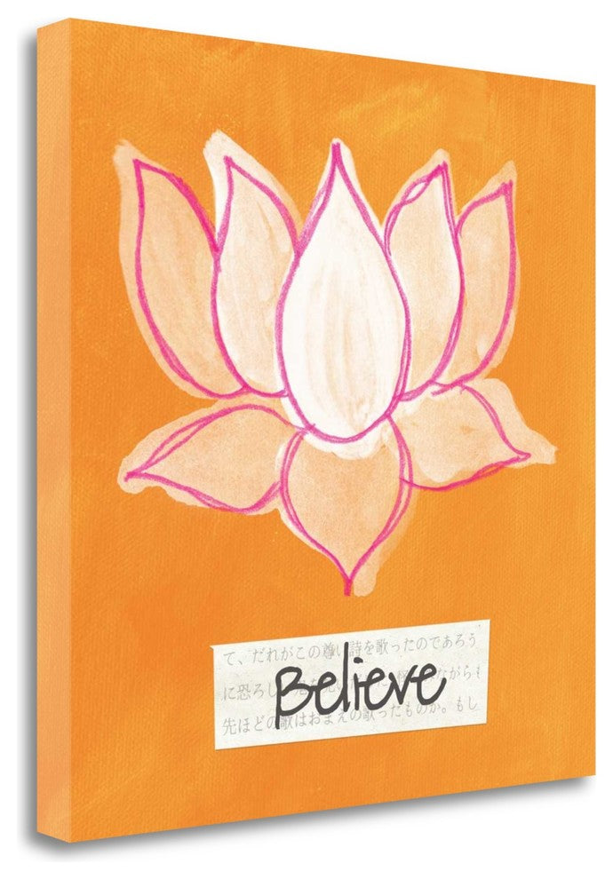 "Believe" By Linda Woods, Giclee Print on Gallery Wrap Canvas, Ready to Hang