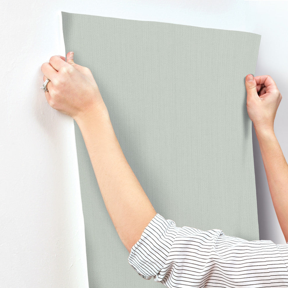 Dutch Braid Wallpaper, Sage