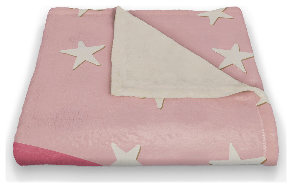 Rainbow Unicorn 50x60 Coral Fleece Blanket