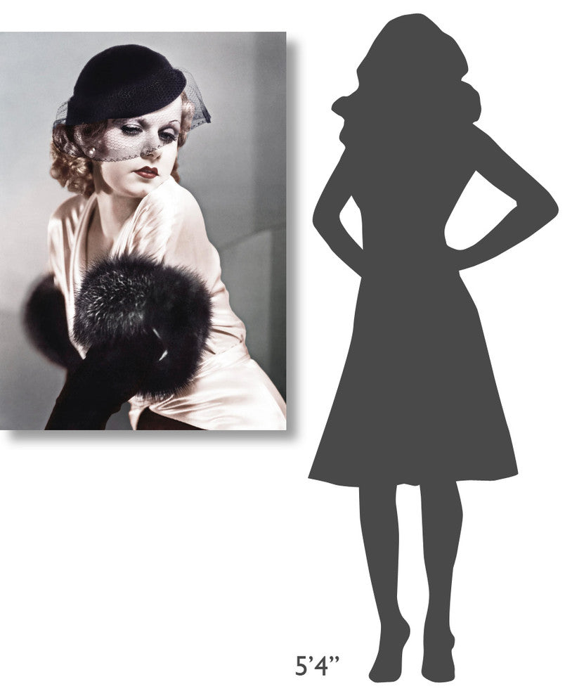 "Jean Harlow" Stretched Canvas Giclee by Hollywood Photo Archive, 29x40"