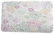 Floral Frolic Opal Floral Print Bath Mat, Purple, 21"x34"