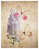"Butterfly Botanical I" Digital Paper Print by Debra Van Swearingen, 22"x26"