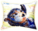 Betsy Drake Otter Small Indoor/Outdoor Pillow 11x14