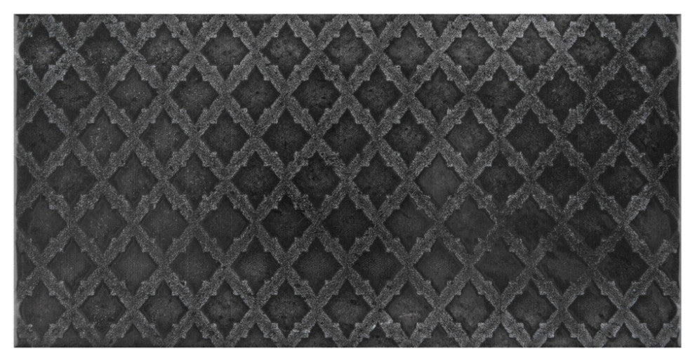 Camden Decor Ceramic Subway Wall Tile, Black