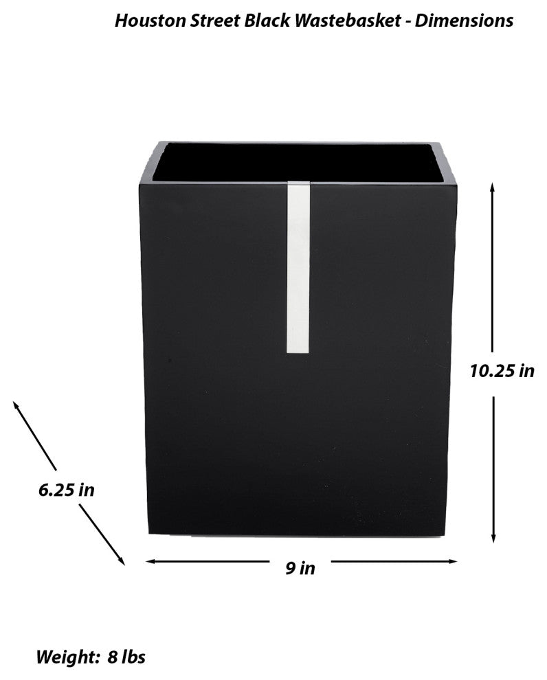 Houston Street Black, Waste Basket