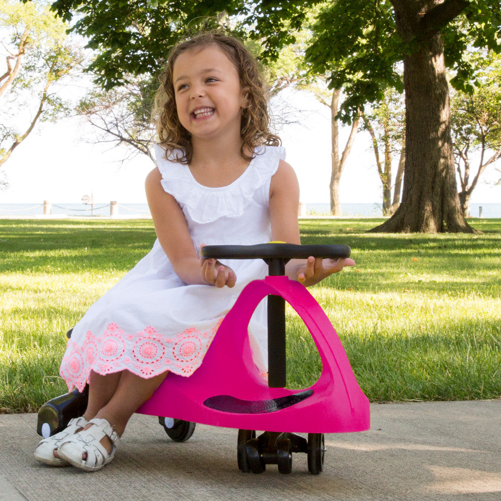 Hot Pink Ride on Toy Wiggle Car by Lil' Rider