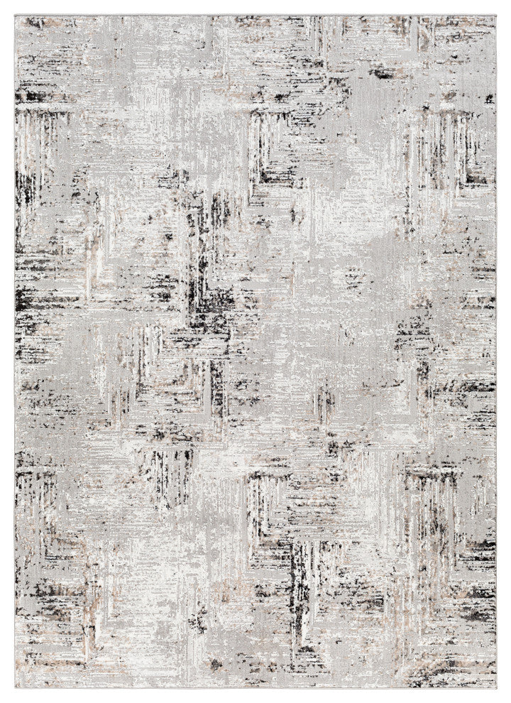 Allegro ALG-2322 Modern Gray 9'2"x12' Area Rug