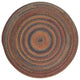 Colonial Mills Rustica RU20 Floral Burst Traditional Area Rug, Round 10'x10'
