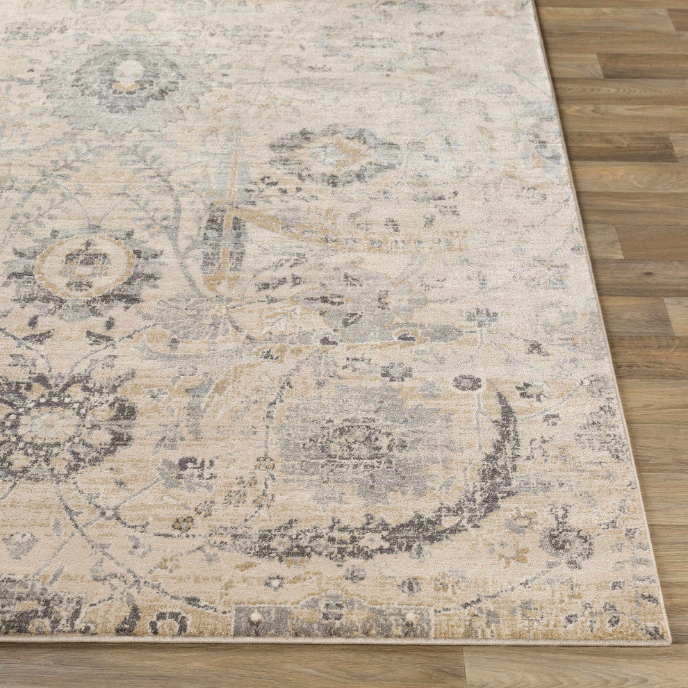 Hauteloom Georgiana Beige Area Rug, 2'x2'11" Rectangle
