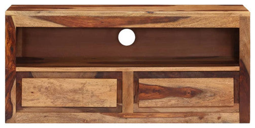 vidaXL TV Stand Meida Unit Sideboard TV Console Entertainment Center Solid Wood