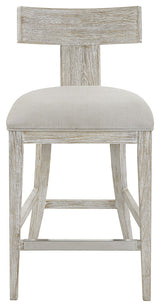 Uttermost 23693 Idris White Counter Stool