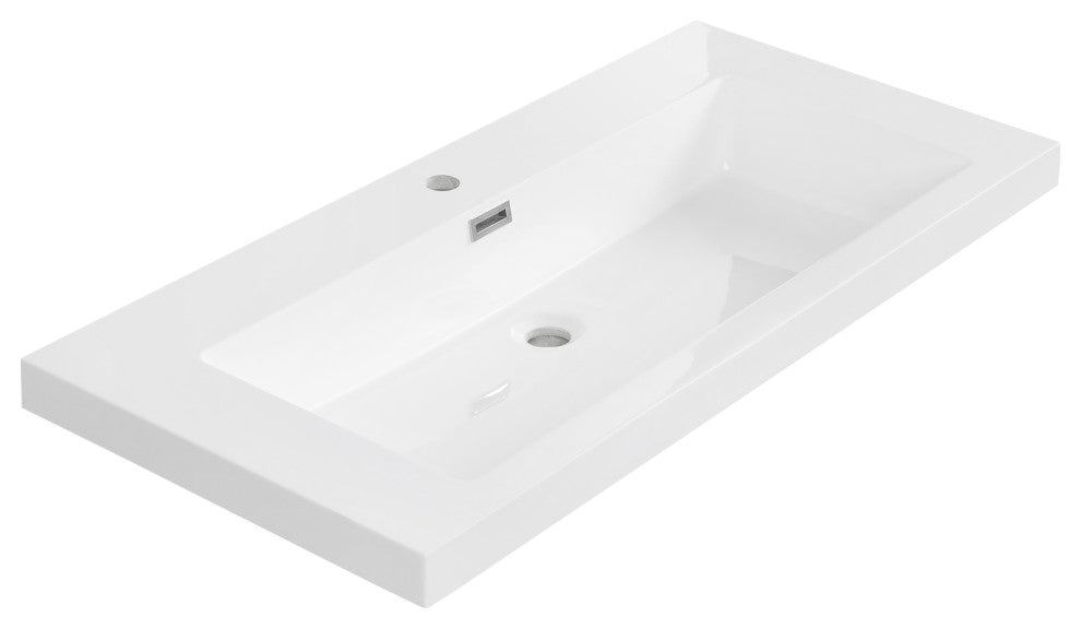 40" Solid Surface Resin Streamline K-0886-40 Vanity Top