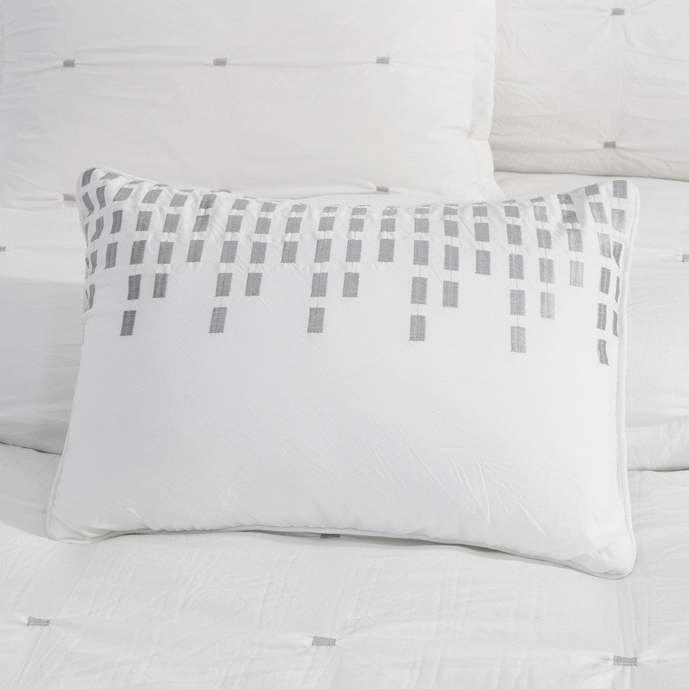 Nava Luxury 6 Piece Comforter Set, King