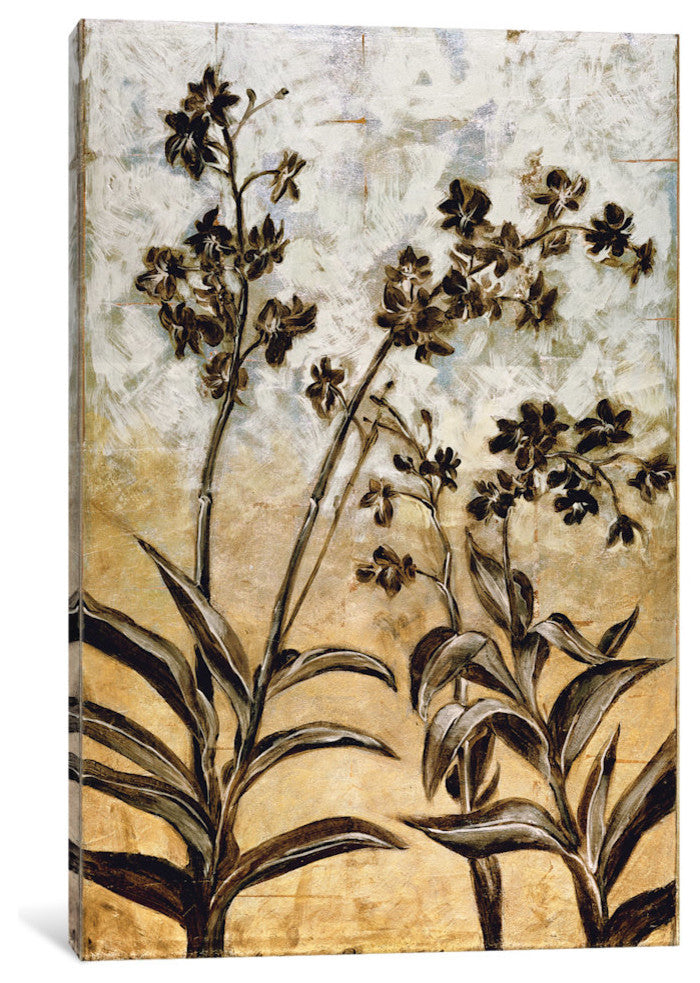 "Orchid Silhouette" by Erin Lange, Canvas Print, 18"x12"