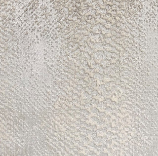 Mystical Iceberg Throw Pillow in White and Silver Tones, 24"x24"