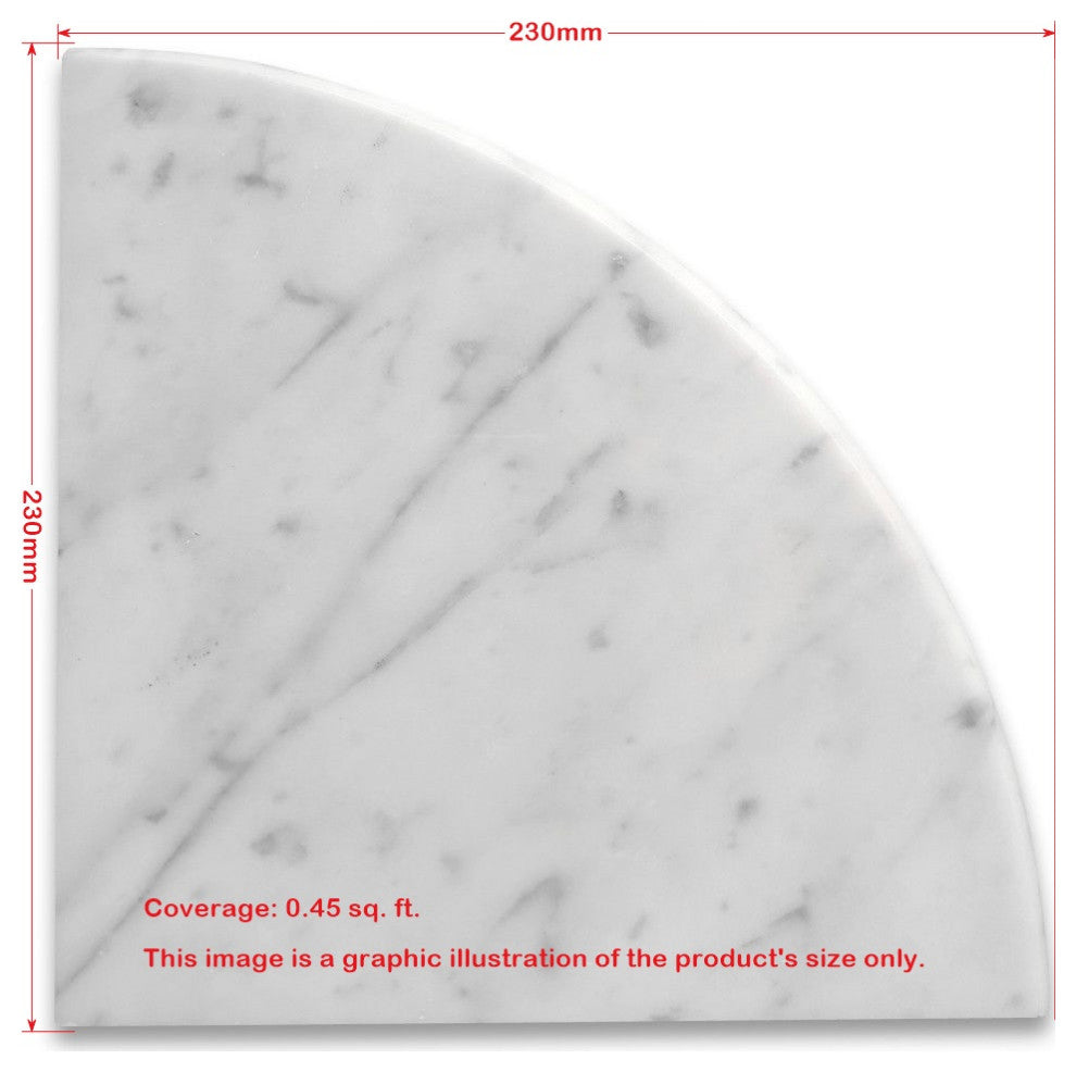 Nero Marquina Black Marble 9x9 Shower Corner Shelf Soap Dish Polished, 1 piece