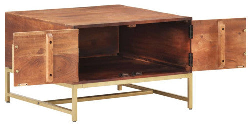 vidaXL Coffee Table End Sofa Table Living Room Furniture Solid Wood Acacia