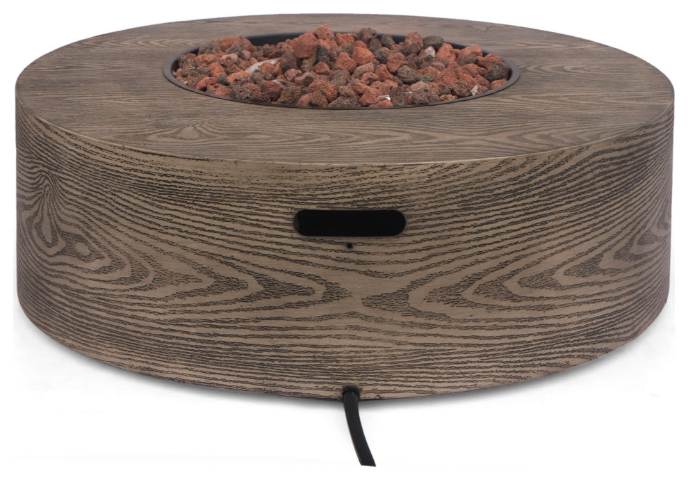 Bremen Outdoor 50,000 BTU Circular Fire Pit, No Tank Holder