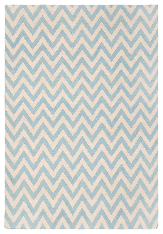 Safavieh Dhurries Dhu557B Blue, Ivory Area Rug
