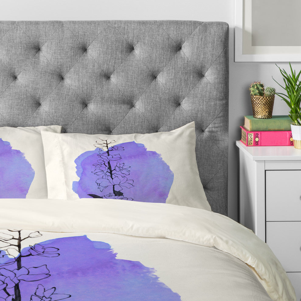 Deny Designs Morgan Kendall delphinium Pillowcase