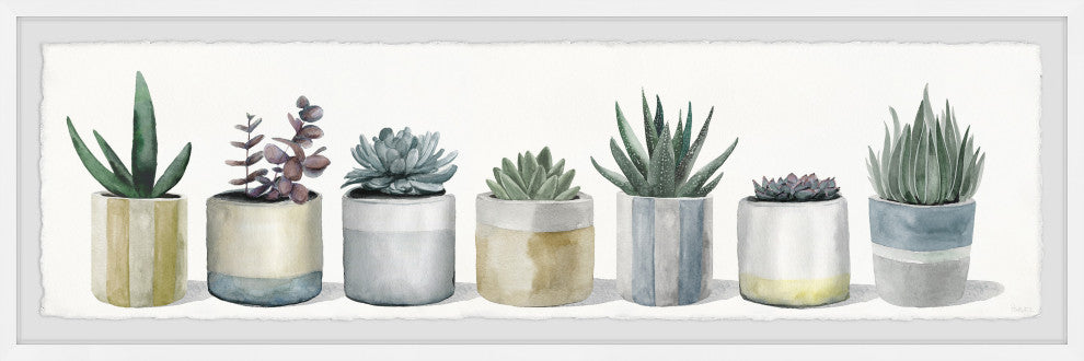 "Bloom Everyday" Framed Painting Print