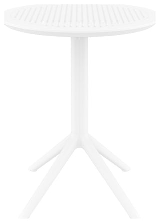 Sky Round Folding Table 24" White
